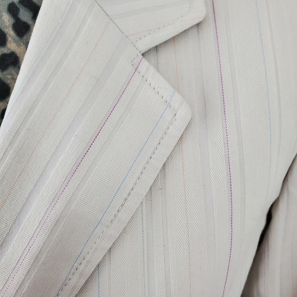 Rafaella Pinstriped Blazer - Picture 4 of 12